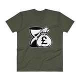 Time=Money (Euro edition) V-Neck T-Shirt