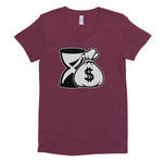 Time=Money (USD) Women's Tri-Blend T-Shirt