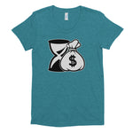 Time=Money (USD) Women's Tri-Blend T-Shirt