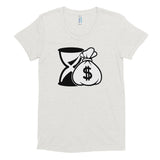 Time=Money (USD) Women's Tri-Blend T-Shirt