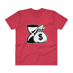 Time=Money (USD edition) V-Neck T-Shirt